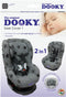 Dooky Seat Cover Groep 1 - Universele Autostoelhoes - Machinewasbaar - Donker grijs