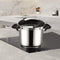 Feel Maestro MR-2901 - Snelkookpan - 6 L - Zwart Zilverkleurig