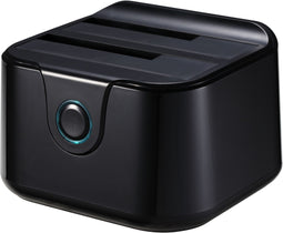 TooQ TQDS-802 - Dock Station - 2.5" 3.5" HDD SATA USB 3.0 - Zwart