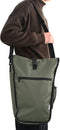 vidaXL - Fietstas - voor - Bagagedrager - 20 - L - Olijfgroen - 34x16x59 - cm