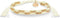 Scmyk BG-260 - Kralenarmband - Schaakbordpatroon - Goudkleurig