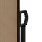 vidaXL - Windscherm - uittrekbaar - 220x500 - cm - taupe