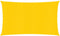 vidaXL - Zonnezeil - 160 - g/m² - rechthoekig - 4x7 - m - HDPE - geel