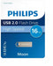 Philips Moon - USB 2.0 Flash Drive 16GB - High Speed 20MB/s - Zilver