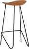 vidaXL - Barkrukken - massief acaciahout - 2 stuks