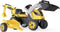 SMOBY Builder Max - Trekker met aanhanger - 1m80 - Geel