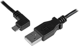 Startech USBAUB2MLA - USB 2.0 A Male naar USB 2.0 Micro Male - 2 m - zwart