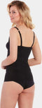 MAGIC Bodyfashion Maxi Sexy - Wear Your Own Bra Topje - Verstelbare schouderbandjes - Zwart Dames M