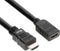 CLUB3D - High Speed HDMI™ Extension Cable - 4K60Hz M/F 5m 26 AWG - Zwart