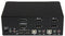 Startech.com SV231DPDDUA - KVM-switch - 2-poort Dubbele DisplayPort met audio - 6x DisplayPort