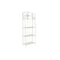 Planken Home ESPRIT Wit Metaal 4 Planken 61 x 29 x 163,5 cm