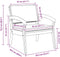 vidaXL - Tuinstoelen - 2 - stuks - 59,5x70,5x72,5 - cm - Massief - Acaciahout
