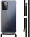 imoshion Hoesje Geschikt voor Samsung Galaxy A72 Hoesje Met Koord - imoshion Backcover met koord - Transparant