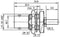 Telegärtner 100023425 100023425 BNC-connector Bus, inbouw 50 Ω 1 stuk(s)