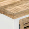vidaXL - Tv-meubel - 110x30x40 - cm - massief - mangohout