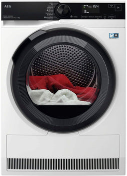 AEG TR9M75680 - Warmtepompdroger - 8 kg - A+++ - Wit