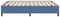 vidaXL - Bedframe - Blauw - 180x200 - cm - Corduroy - Stoffen