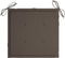 vidaXL - Tuinstoelkussens - 6 - st - 50x50x3 - cm - oxford - stof - taupe
