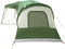 vidaXL - Familietent - met - verandakoepel - 9-persoons - waterdicht - groen