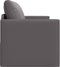 vidaXL - Ligbed/Sofa - 2-in-1 - Grijs - 124x71x78 - cm - Kunstleer