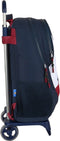 Schoolrugzak met Wielen F.C. Barcelona Corporativa Blauw Kastanjebruin (32 x 44 x 16 cm)