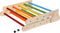 KateHaa Houten Klimdriehoek met Klimwand Regenboog - Klimrek - Houten Montessori Speelgoed
