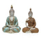 Decoratieve figuren Versa Hars Boeddha 8,5 X 26 X 17,5 CM