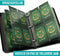 NAPI Verzamelmap - Binder Map voor 400 Kaarten - 4 Pocket - Kunstleer - Ritssluiting - A5 Formaat - Rood/Wit