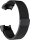 iMoshion Bandje Geschikt voor Fitbit Charge 4 / Charge 3 - iMoshion Milanese Watch bandje - Zwart