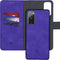 iMoshion Hoesje Geschikt voor Samsung Galaxy S20 FE Hoesje Met Pasjeshouder - iMoshion Uitneembare 2-in-1 Luxe Bookcase - Paars