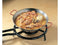 Garcima Paella Pan - 40 cm - Geschikt voor 2-3 Personen - Zilver met rode handvatten