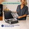 Safecourt Kitchen Contactgrill - Paninigrill - 2200W PFAS-vrij - Vaatwasserbestendig - Zwart
