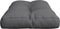 vidaXL - Palletkussen - 80x40x12 - cm - stof - antracietkleurig