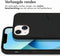 Accezz iPhone 13 - Back Cover - Premium Leather Card Slot - Zwart