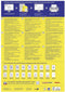 Avery Zweckform 3652-200 - Universele etiketten 70 x 42.3 mm - 4620 stuks - Wit