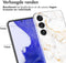 iMoshion Hoesje Geschikt voor Samsung Galaxy S23 Plus Hoesje Siliconen - iMoshion Design hoesje - Wit / White Marble