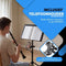 Finesse® Muziekstandaard - XL - Verstelbaar met Telefoonhouder - Opvouwbaar - Draagtas