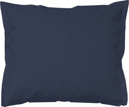 Cinderella Sundays - Kussensloop - Katoensatijn - Luxe uitstraling - Blauw (2 stuks)