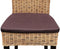 SVJ Eetkamerstoelen - 64x48x98 cm - Rotan - Bruin - Set van 6