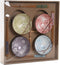 Sushi-set DKD Home Decor 34 x 34 x 6,5 cm Boomstructuur Multicolour Keramiek Orientaals (12 Stuks)