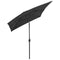 vidaXL - Parasol - met - metalen - paal - 300x200 - cm - antraciet