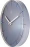 nXt - Wandklok - 20 cm - Plastic - Grijs - 'Sweet'