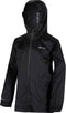 Regatta - Kids Pack It III Opvouwbaar Kinder Regenjack - Zwart - Maat 128