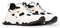 POSH by Poelman GIGI - Dames sneakers - Chunky zool 7 cm - Zwart/beige