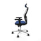 Piqueras y Crespo 3D086N2 - Bureaustoel - Verstelbare hoofdsteun - Marineblauw