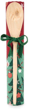 Theedoek met pollepel cadeau set - kerst - nuvole di stoffa Ruit groen rood roze