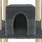 vidaXL - Kattenmeubel - met - sisal - krabpalen - 216 - cm - donkergrijs