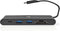 Nedis Dockingstation - 9-in-1 USB-C - 2x USB-C 2x USB 3.0 HDMI VGA Ethernet