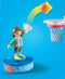 PLAYMOBIL 71328 - City Life Uitbreiding Sportschool - Gymzaal met Basketbalring en Accessoires