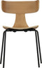 BePureHome Form Stoel - Hout - Naturel - 77,5x50x52